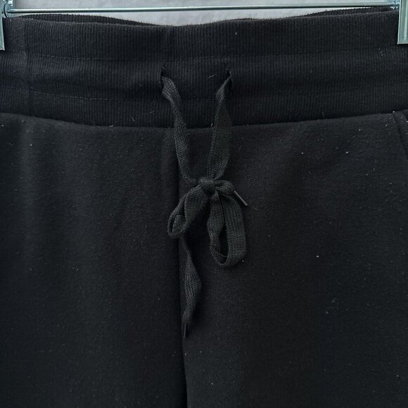 Love Streak Black Fleece Lined Drawstring Waist‎ Pull-On Jogger Pants Women S - Picture 3 of 13
